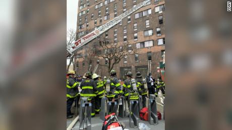 FDNY responded to a 5-alarm fire in the Bronx on Sunday.