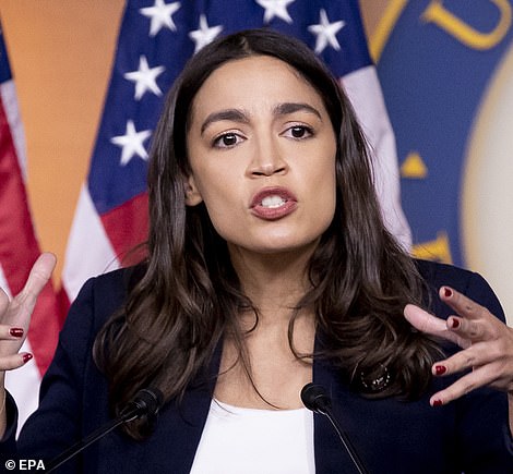 U.S. Rep. Alexandria Ocasio-Cortez called Adams out on his choice of words