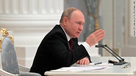 Putin orders troops into pro-Russian regions of eastern Ukraine