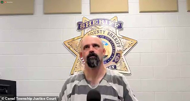Troy Driver, 41, made his initial court appearance from a Nevada jail on Wednesday via Zoom. His bail was kept at $750,000 in connection with the kidnapping of Naomi Irion