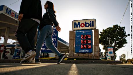 The average price of a gallon of gas in the US was around $4.10 on Tuesday, according to AAA.