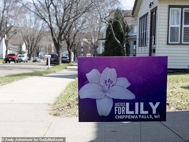 'Justice for Lily' signs were seen in the neighborhood near her home. Like her cousin, 10-year-old Lily was the product of a broken home. She lived with her father Alex who has a string of convictions for drug and alcohol offenses including several DUIs